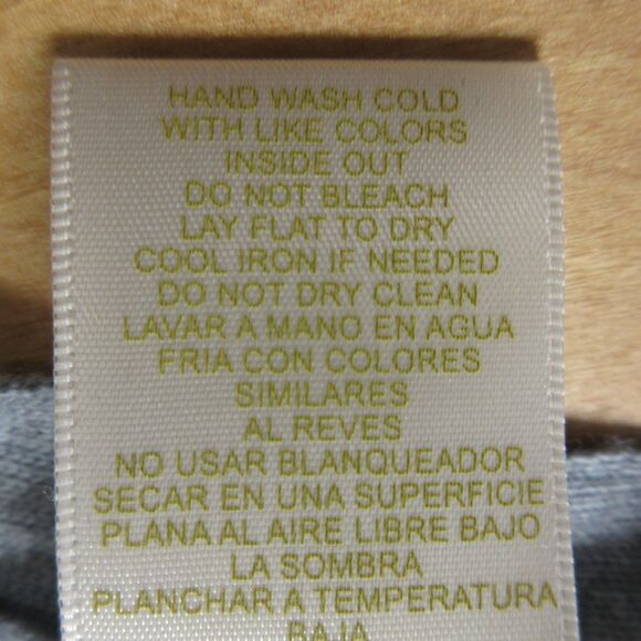 MATTY M Duster Open Front Knit Cardigan Sweater Size XL Heather Denim Blue NWT - Picture 7 of 9